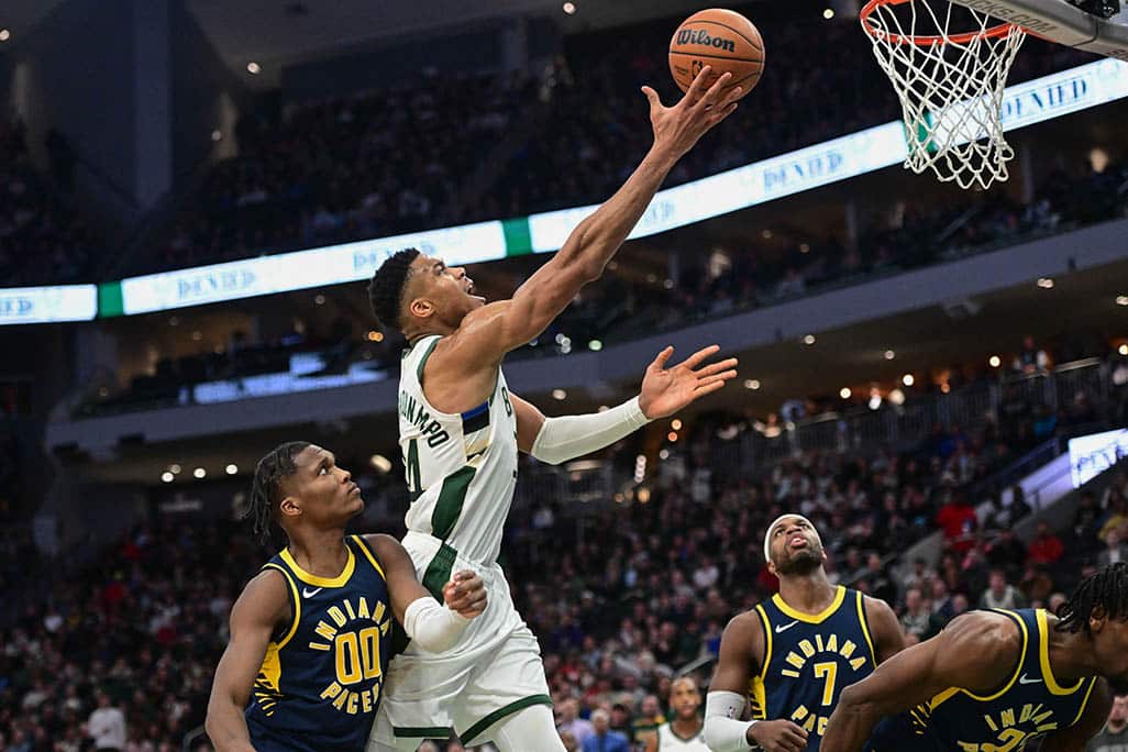 Giannis involved in post-game scrap over game ball