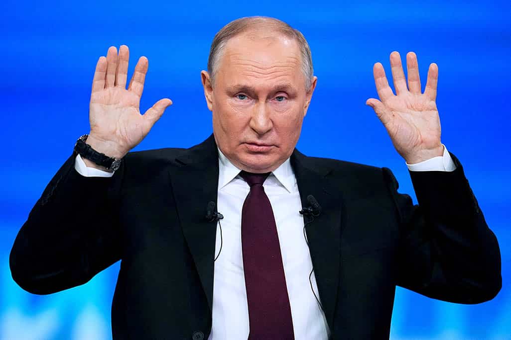 image Putin says Russia&#8217;s war in Ukraine will go on unless Kyiv does a deal