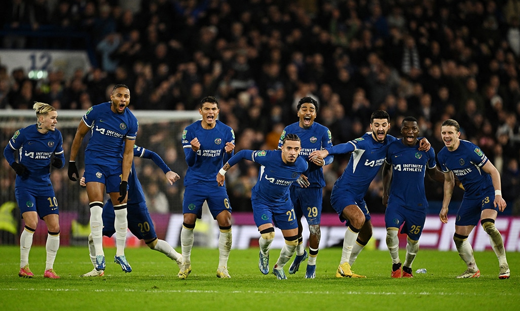 image Chelsea, Fulham into League Cup semis after shootout wins