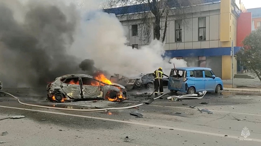 image Russia says ten dead after Ukrainian attack on city of Belgorod