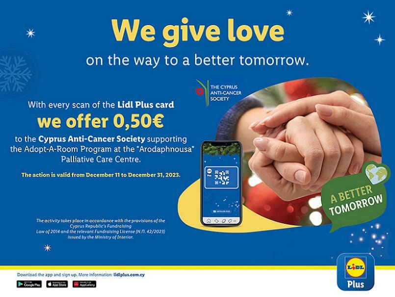image Lidl Cyprus donations to support Cyprus Anti-Cancer Society