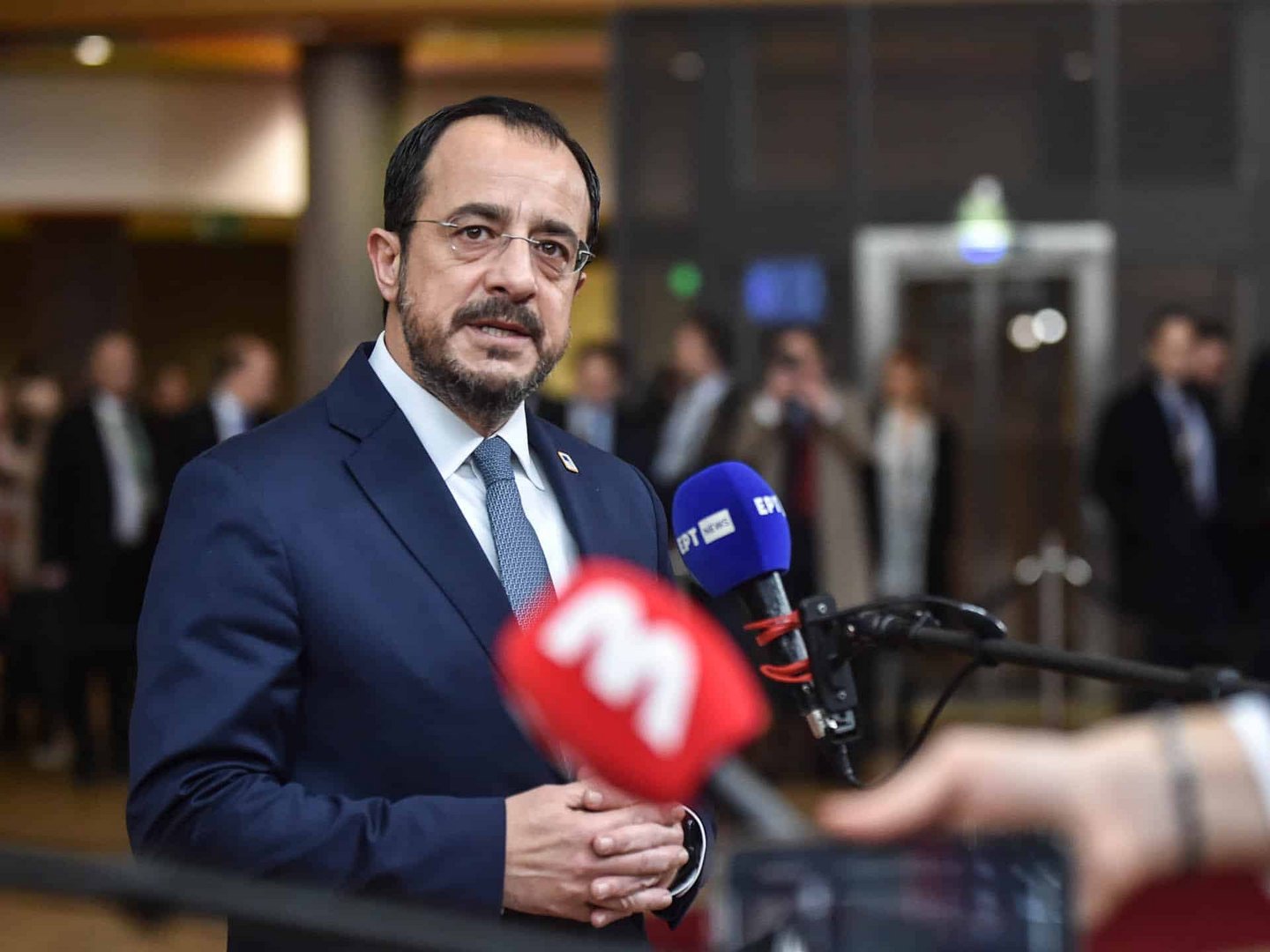 image Christodoulides departs for Strasbourg to address PACE plenary