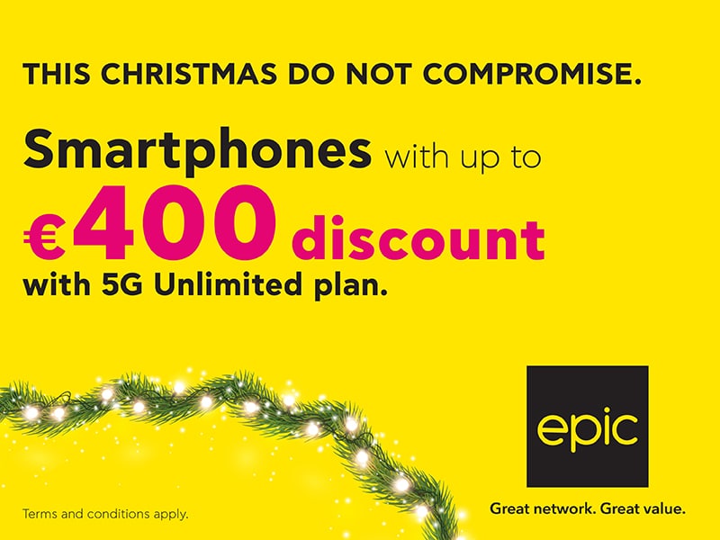 image Epic: up to €400 Christmas discount on all smartphones