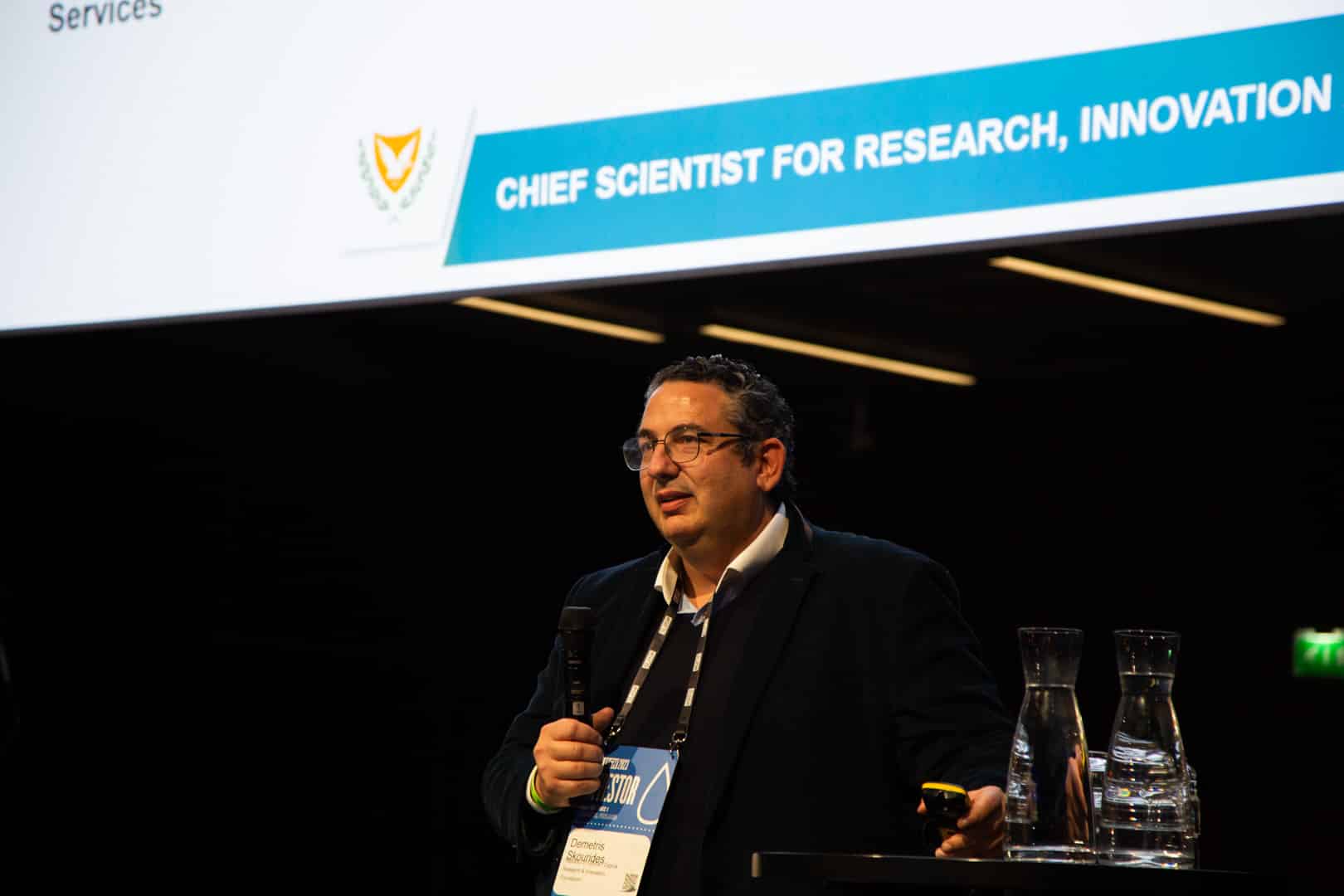 Dimitris Skourides, RIF's Chief Scientist for Research, Innovation, and Technology (SLUSH) (RIF)