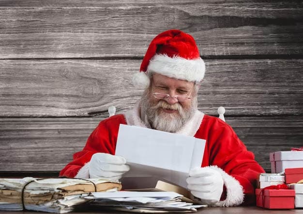 image Thousands of letters sent to Santa this holiday season