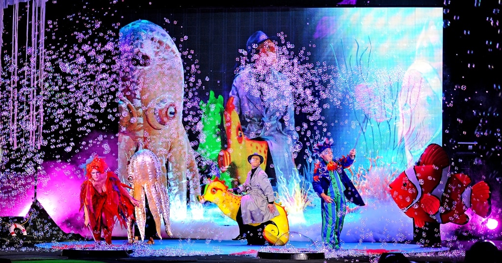 image Underwater Bubble Show arrives for first time in Cyprus