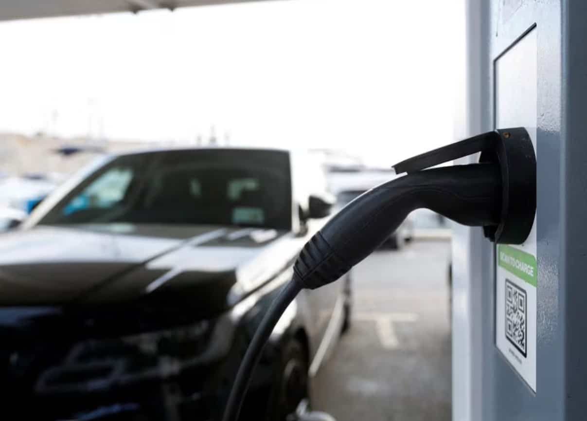 image EV charger station firms battle for prime locations in Europe, US