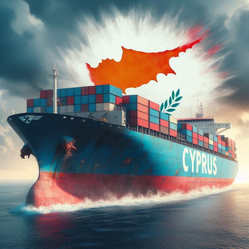 cyprus business now trade deficit shipping economy container imports exports export import 1 ship maritime cargo