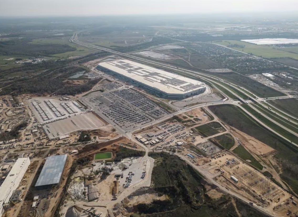 A general view of the Tesla gigafactory in Austin, Texas, U.S., February 28, 2023. REUTERS/Go Nakamura