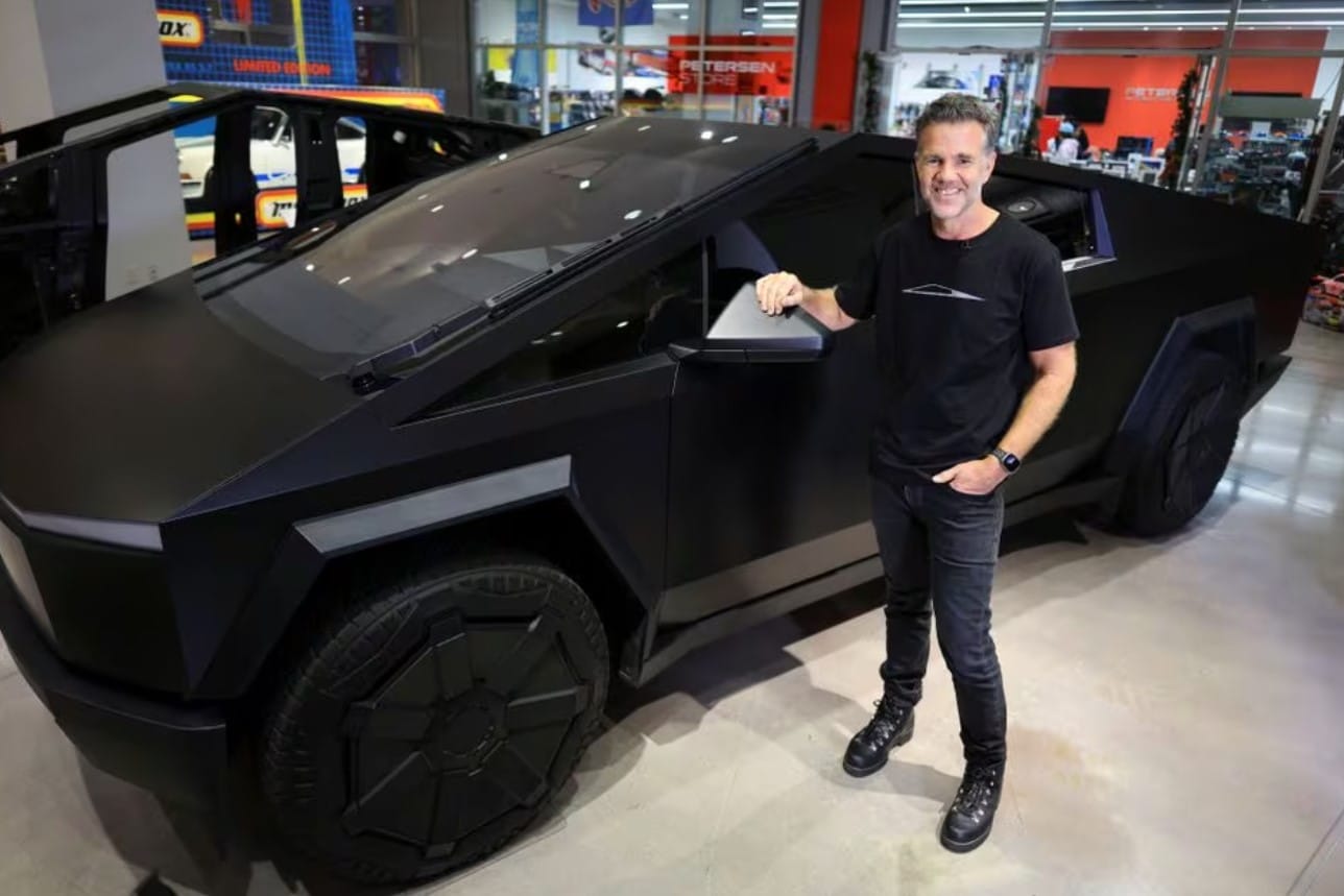 image Cybertruck designer says Tesla stainless steel pickup is no experiment