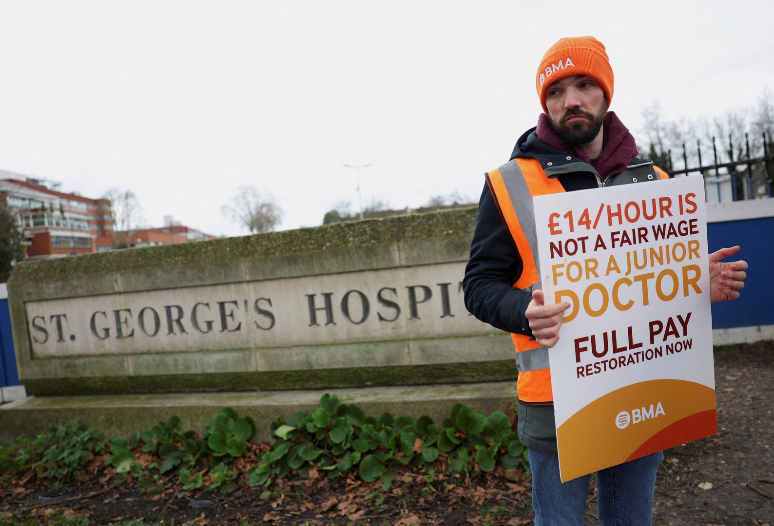 image Record-breaking doctors&#8217; strike to pile pressure on health service in England