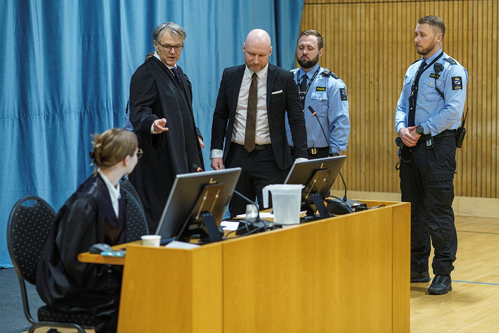 image Mass killer Breivik sues Norway in bid to end prison isolation