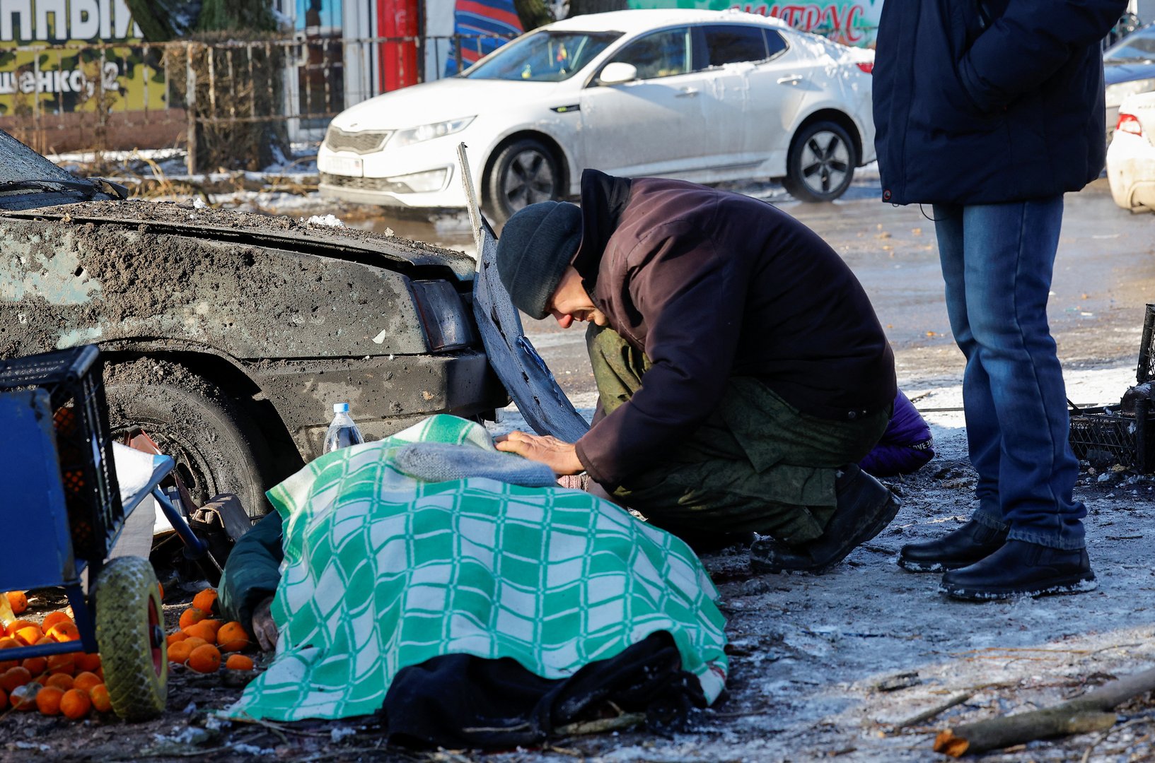 image Twenty-seven killed after Ukraine shells Russian-controlled city of Donetsk &#8211; officials