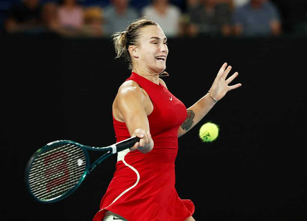 Injured Sabalenka not 100% ready for Wimbledon but refuses to give up hope