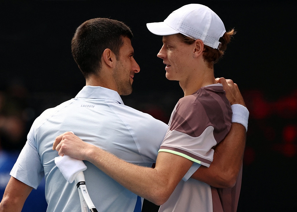 image Sensational Sinner dethrones Djokovic to reach Australian Open final