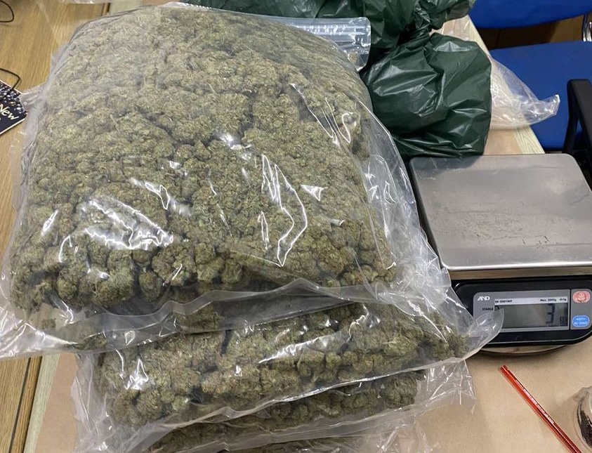 image Twelve years jail for man found with 28kg of cannabis