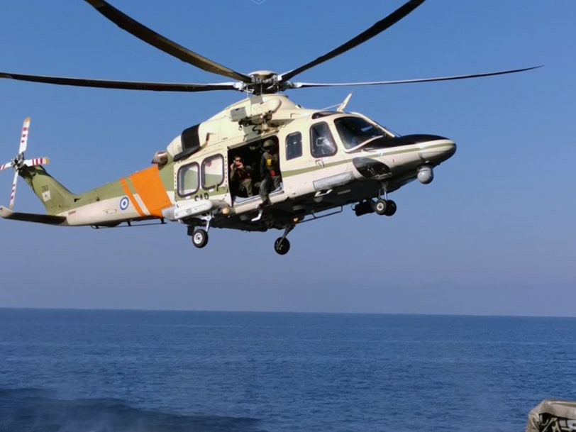 Emergency airlift saves crew member off Cyprus coast