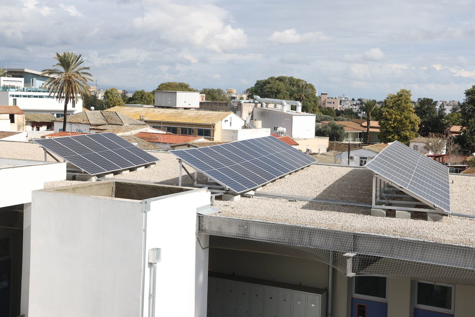 image Solar panels installed in 405 schools