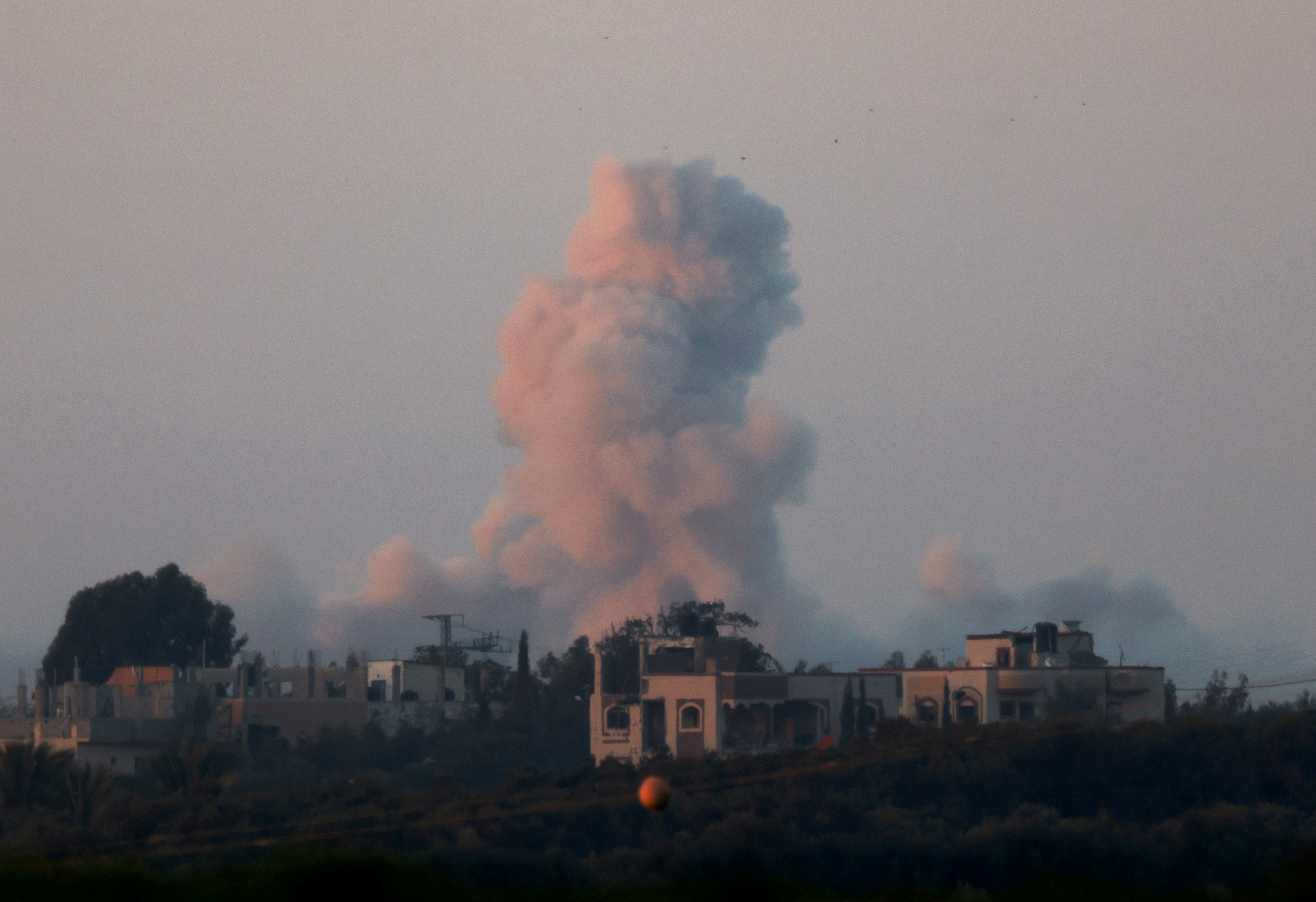 image Israeli strike kills two Palestinian journalists in Gaza, officials say