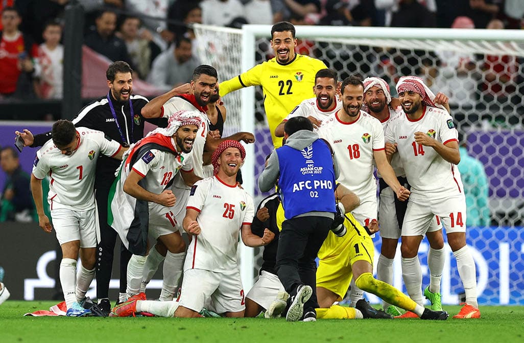 cover Qatar and Jordan look to answer critics in all-Arab Asian Cup final