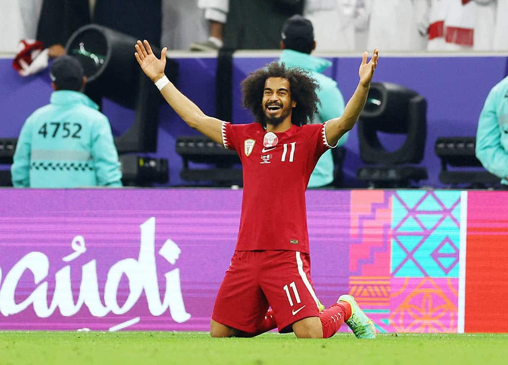 cover Qatar retain Asian Cup thanks to Afif&#8217;s penalty hat-trick