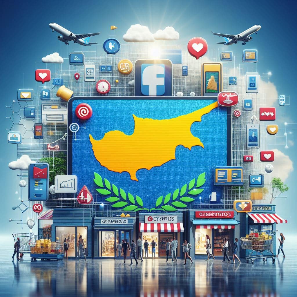 Cyprus retail advertising social media