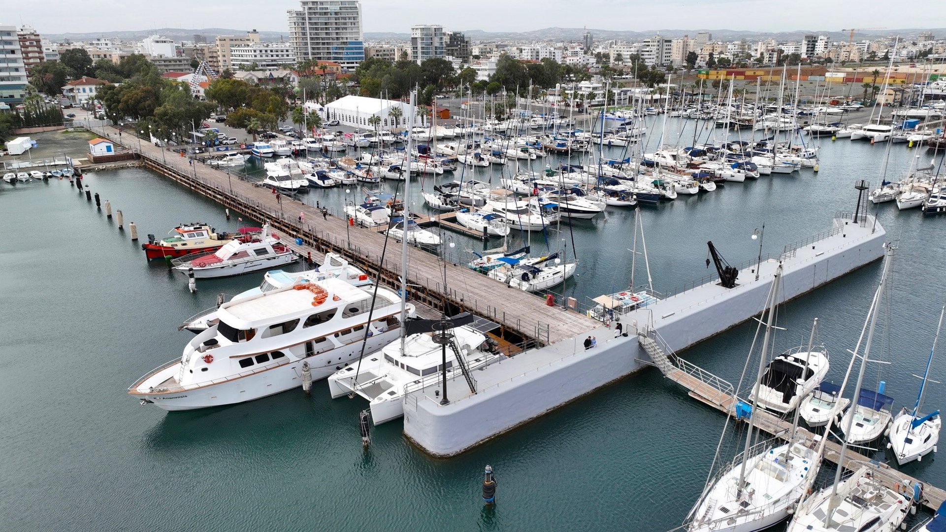 cover Jobs of Larnaca port and marina workers are safe