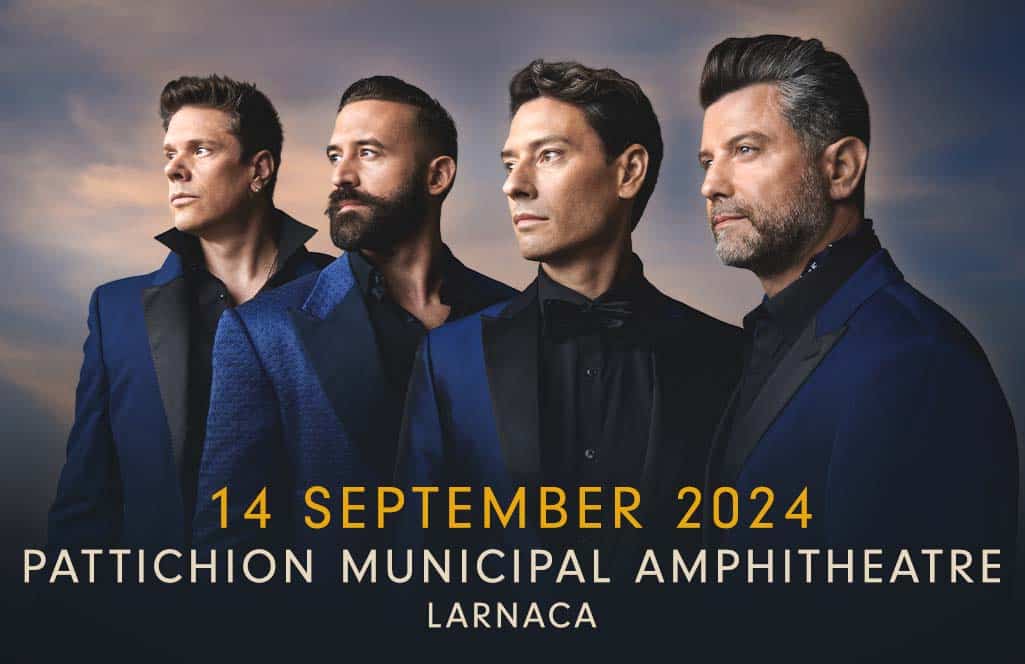 image Il Divo set to perform in Cyprus
