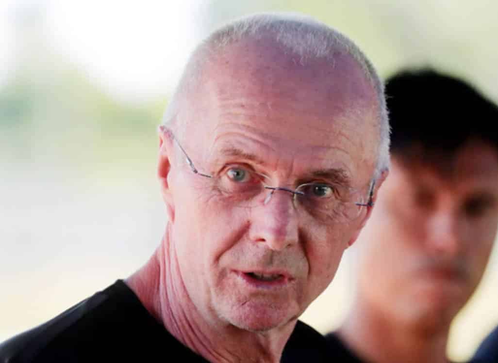 image Lifelong Liverpool fan Eriksson to manage charity match against Ajax