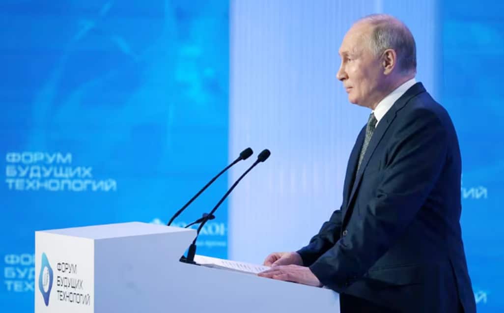 image Putin says Russia is close to creating cancer vaccines