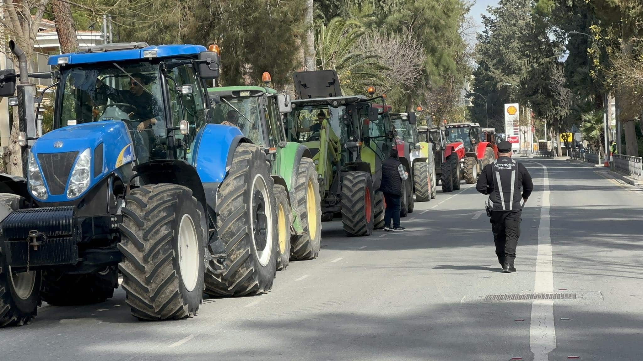 image Cyprus farmers take to the streets in EU protest (Updated)