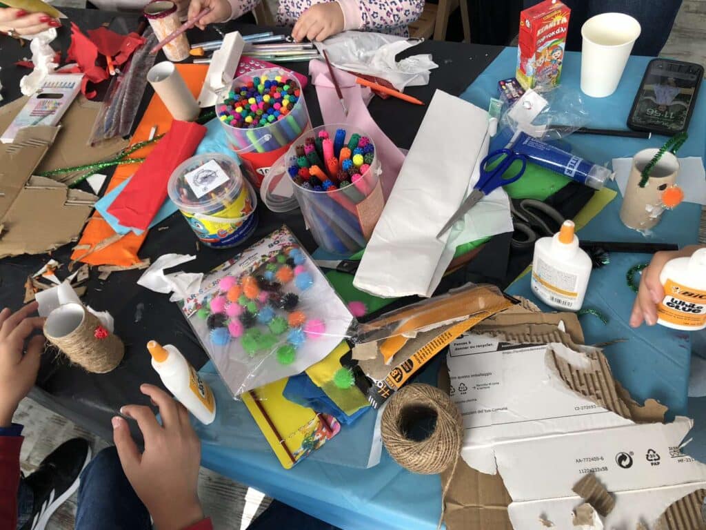 feature3 crafts with recyclables