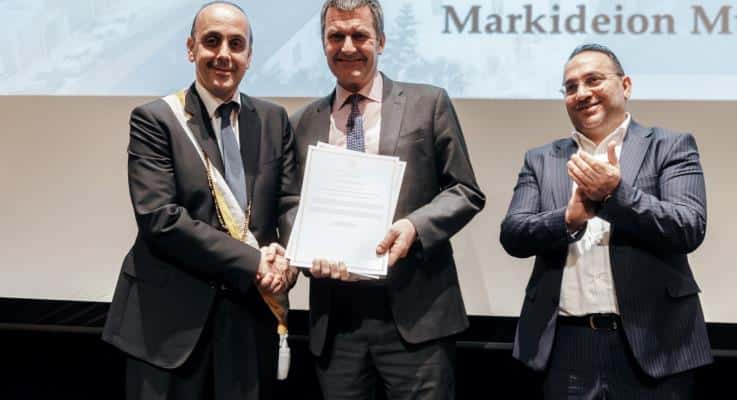 image Paphos municipality honours Jet2 CEO as ‘distinguished friend and supporter’