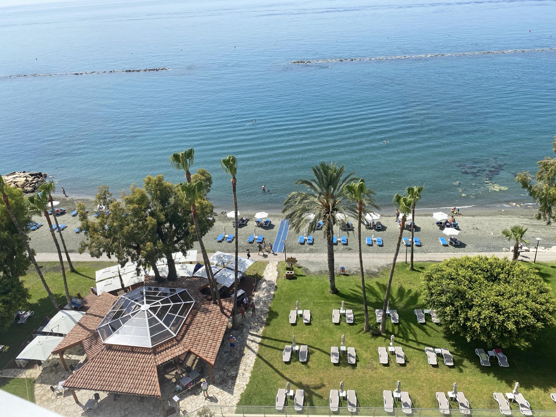 The Poseidonia beach hotel in Limassol