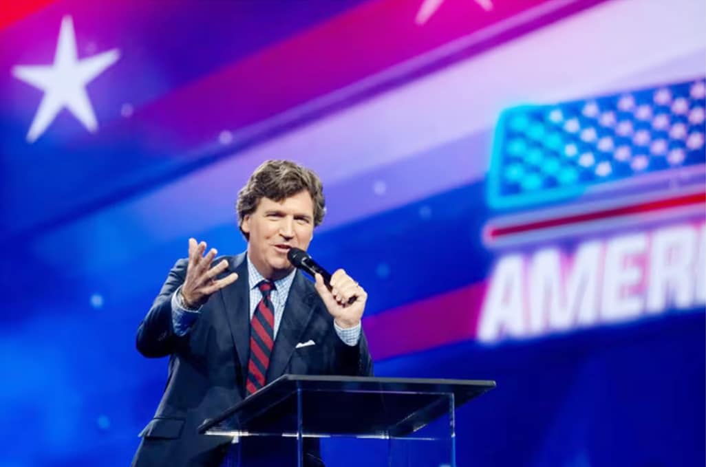 cover Interview with Putin? Tucker Carlson says: &#8216;We&#8217;ll see&#8217;