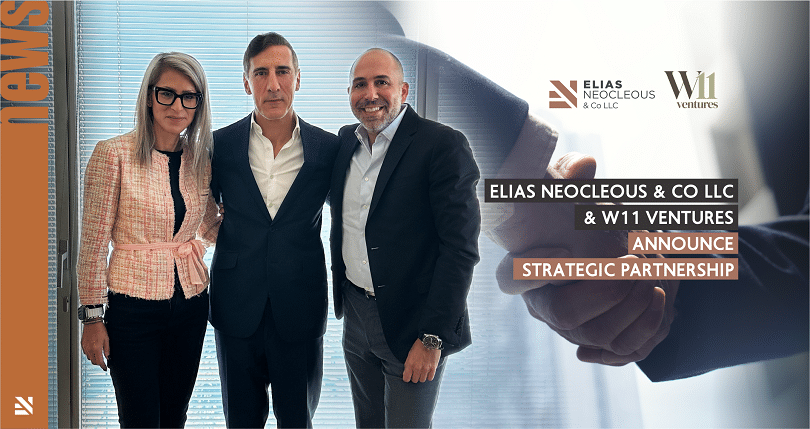 image Elias Neocleous law firm, W11 Ventures enter strategic tie