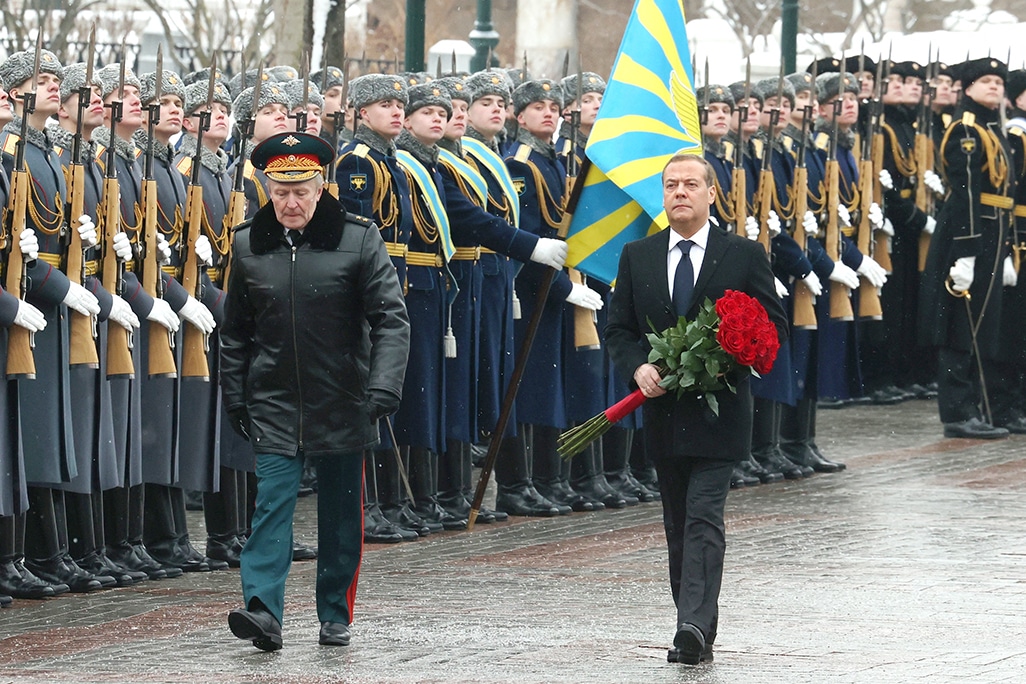 image Putin ally Medvedev says Ukraine is &#8216;definitely Russia&#8217;