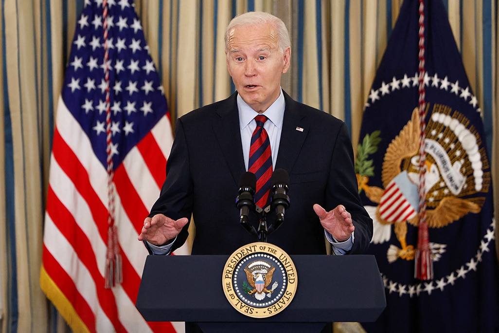 cover In State of the Union, Biden to sharpen contrast with Trump