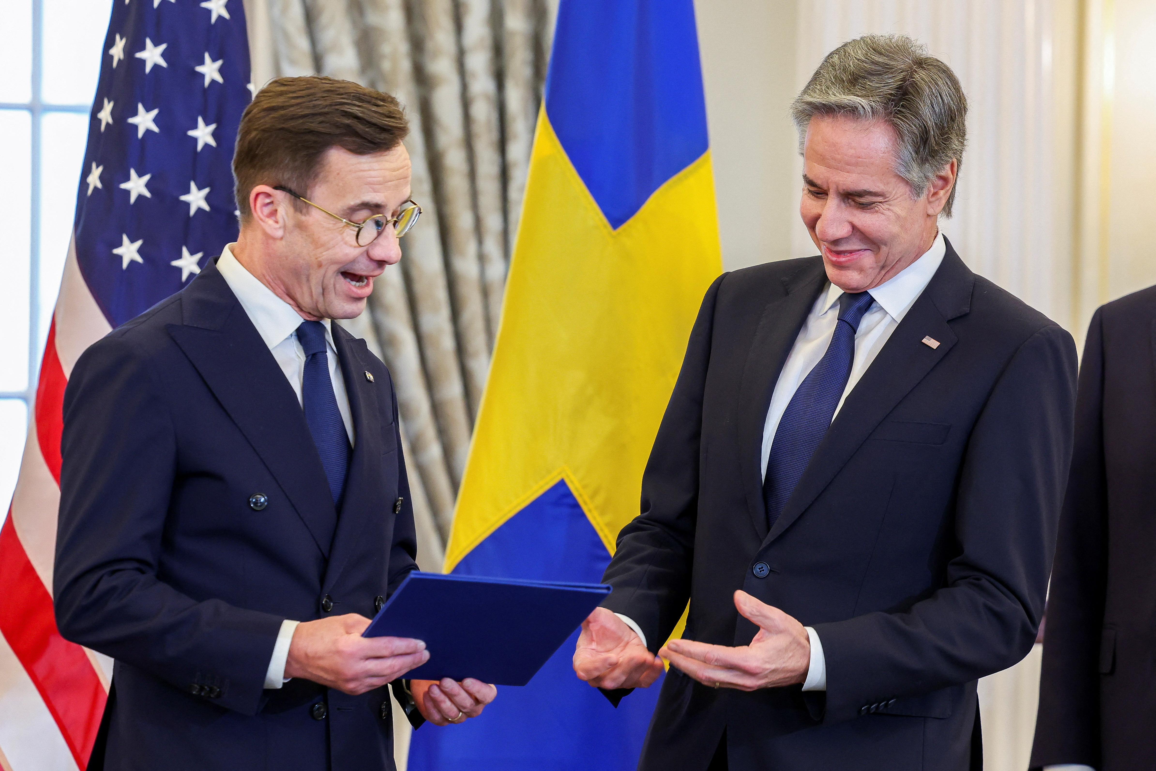 image Sweden joins NATO as war in Ukraine prompts security rethink
