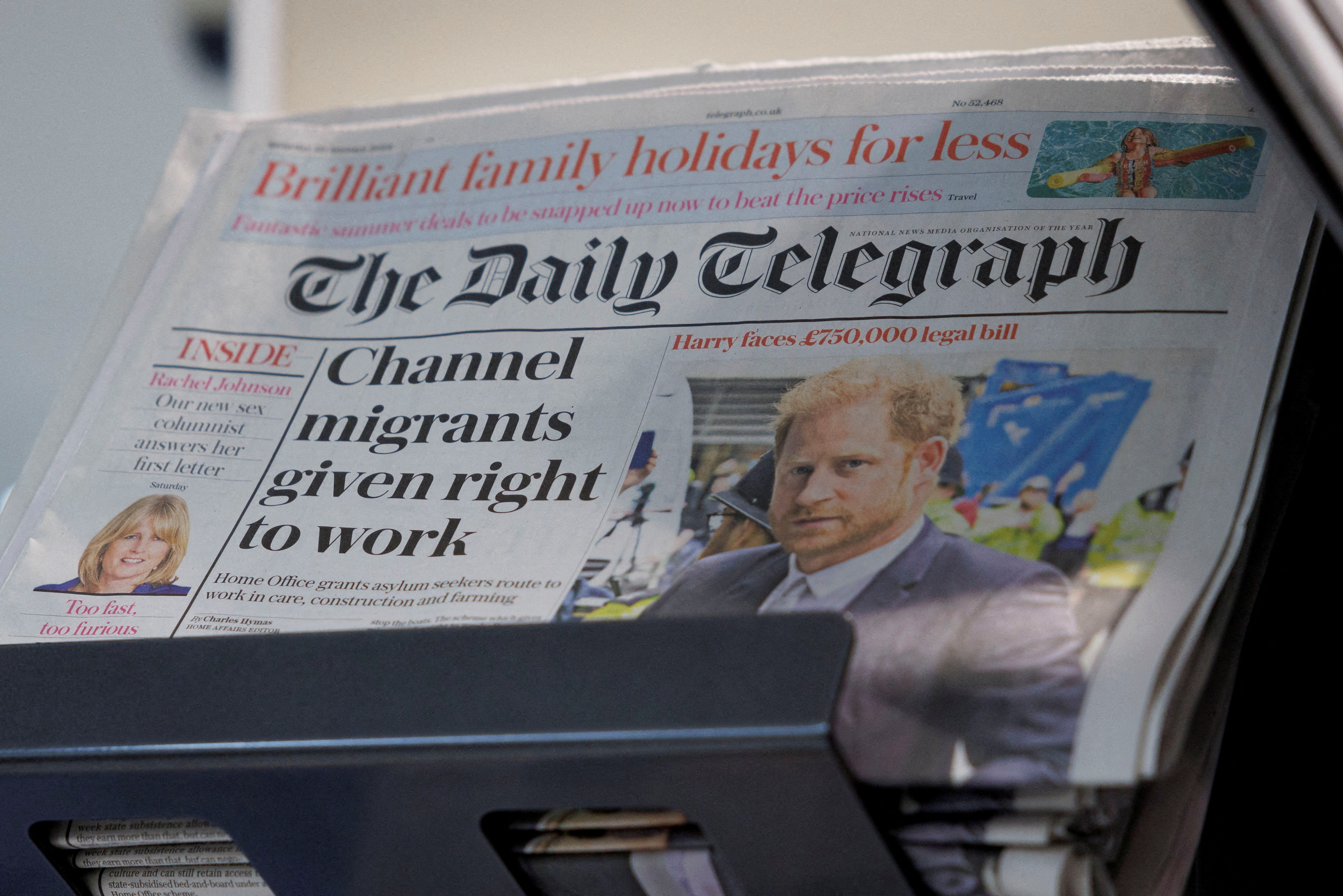 image UK will change law to ban foreign states from owning newspapers