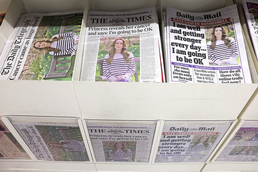 image Kate&#8217;s cancer news should end speculation about her