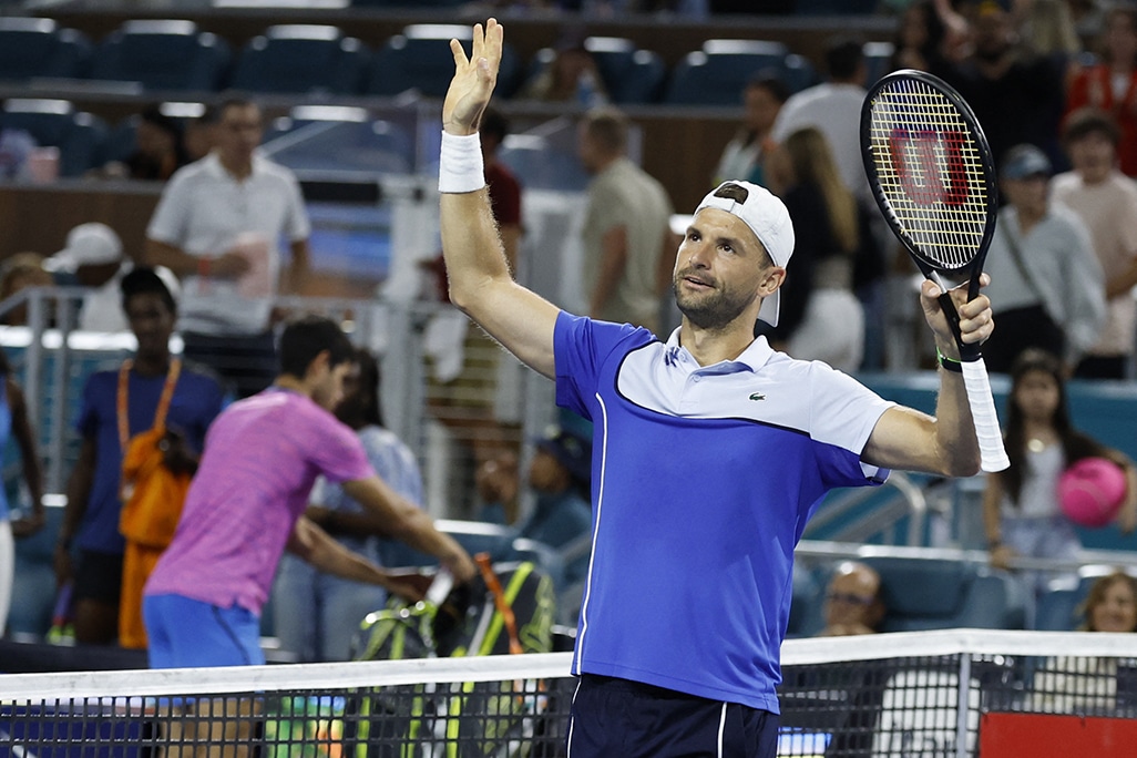 image Alcaraz says Dimitrov made him feel like a 13-year-old in Miami masterclass