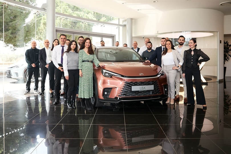 image All-new LBX unveiled at Nicosia&#8217;s Lexus Centre