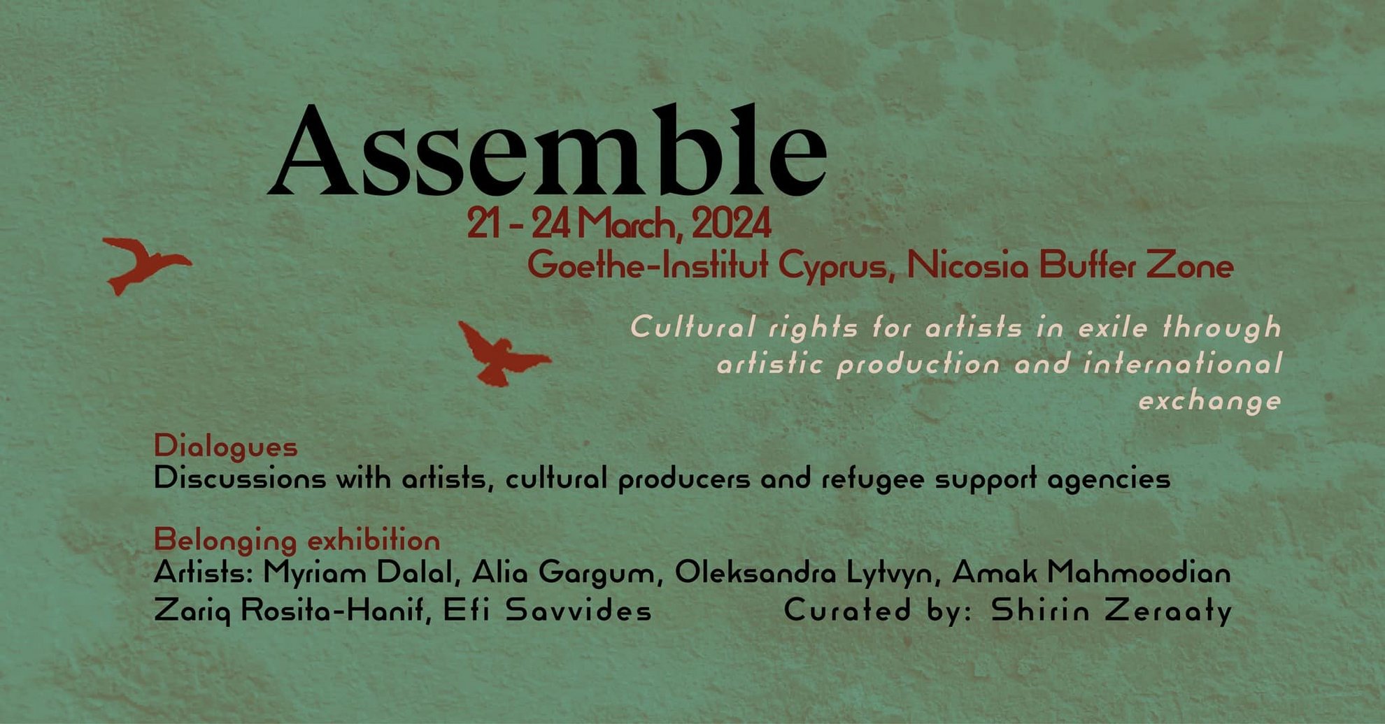 image Art during exile and displacement