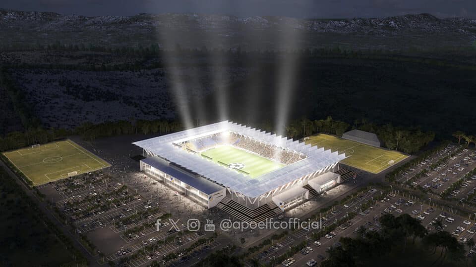 image Apoel unveil plans for new stadium