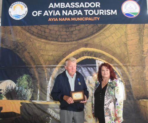 image Swedish visitor declared Ayia Napa tourism ambassador