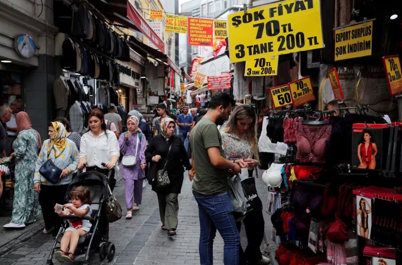 image Turkey inflation climbs to 67 per cent, putting pressure on central bank