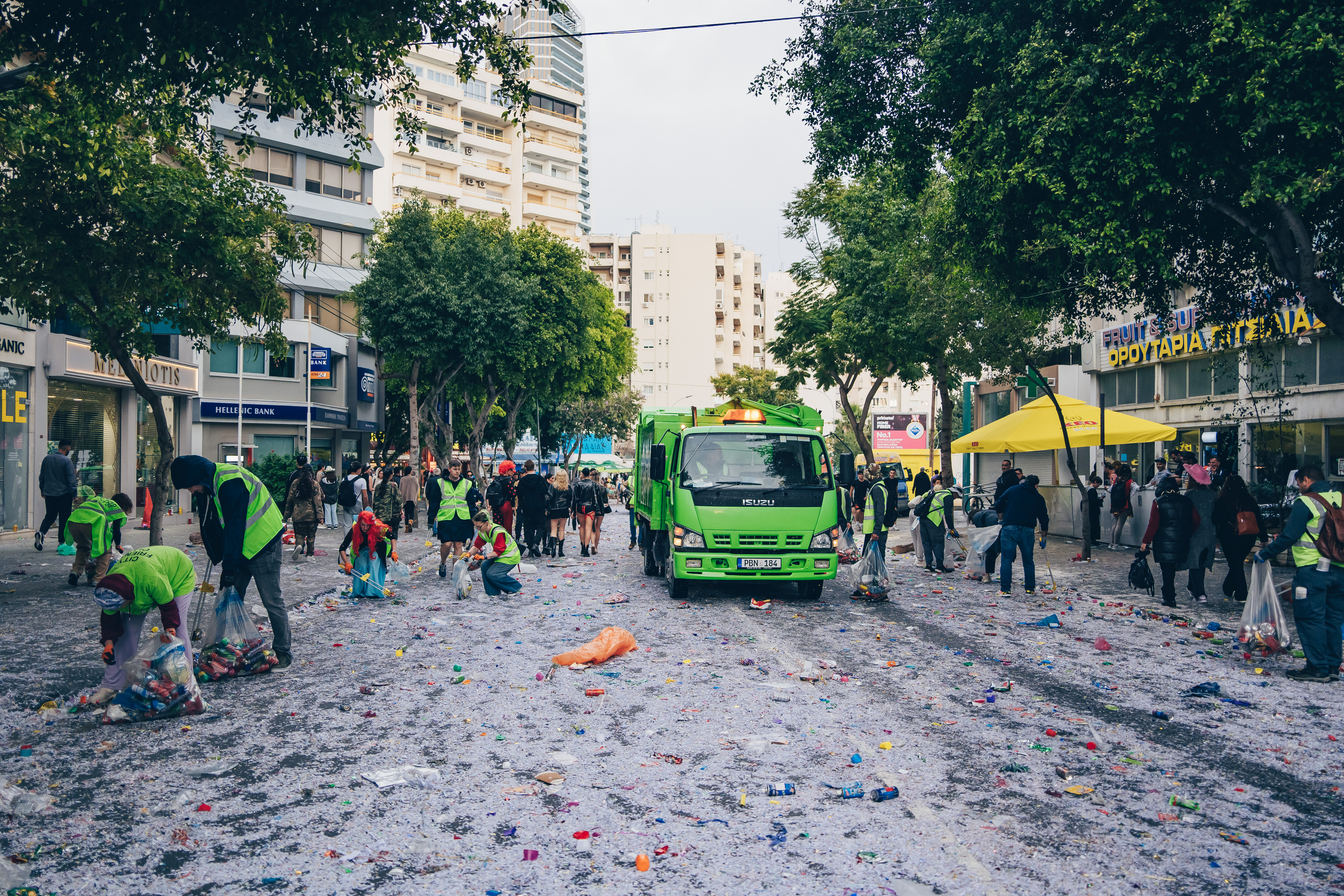 image Glittering eco-revolution of Limassol Carnival: A fest of colours and conscious cleanup!