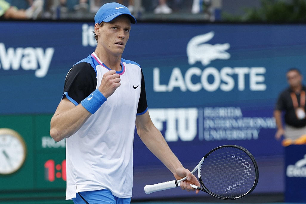 image Flawless Sinner shines to win Miami Open