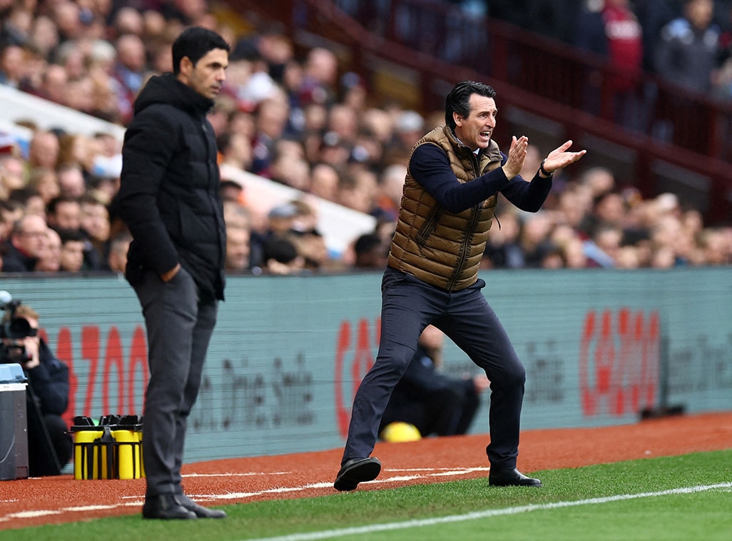 image Emery&#8217;s Villa to test Arsenal&#8217;s title race nerves
